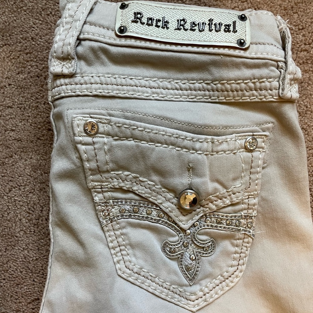 Rock Revival Skinny Jeans Size 27